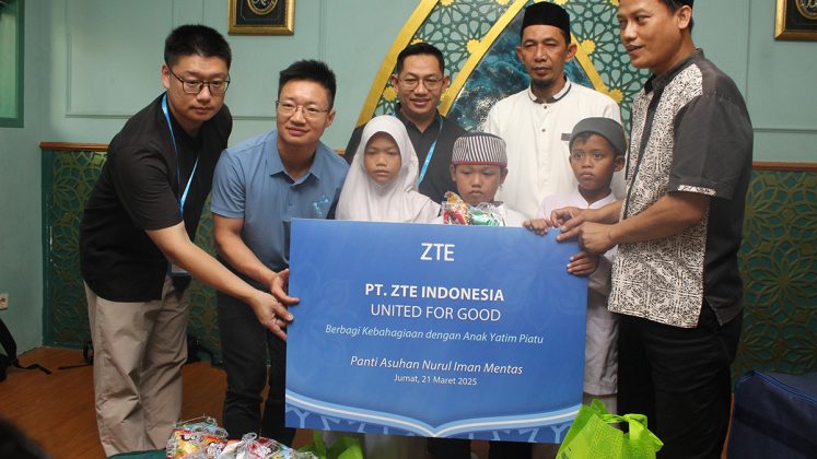 ZTE United for Good: Berbagi Kebahagiaan dan Kebutuhan Esensial di Bulan Ramadan untuk Anak Yatim Piatu Panti Asuhan Mizan Amanah Pejompongan